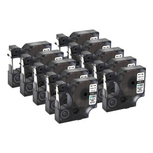 Taśma Specmark D1-45013 12 mm x 7 m / do drukarek DYMO D1 / zestaw 10 szt.