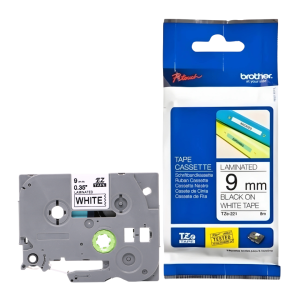 Taśma Brother TZe-221 9 mm x 8 m / do drukarek Brother P-touch