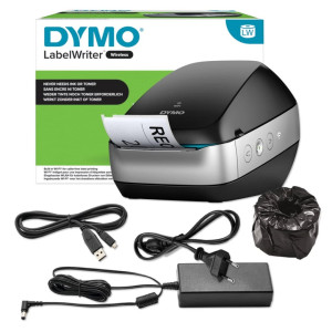 Drukarka etykiet DYMO LabelWriter 460 300 dpi / do 56 mm / PC / Mac / Smartfon / USB / Wi-Fi 