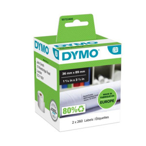 Etykiety DYMO LW-99012 36 x 89 mm 260 szt. / do drukarek etykiet DYMO LabelWriter 