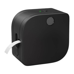 Mini drukarka etykiet Phomemo P12 Pro czarna 203 dpi / do 12 mm / Mac / Smartfon / BT 