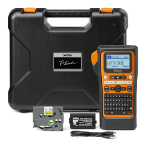 Drukarka etykiet Brother P-touch E310BTVP 180 dpi / do 18 mm / PC / Mac / Smartfon / USB / BT / z walizką w zestawie 