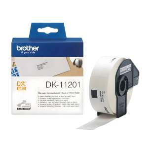 Etykiety Brother DK-11201 29 x 90 mm 400 szt. / papierowe / do drukarek Brother QL 