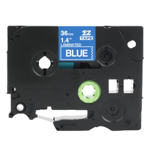 Taśma Specmark TZe-565 36 mm x 8 m / niebieska / biały nadruk / do drukarek Brother P-touch