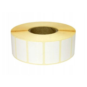 Etykiety termotransferowe Specmark 40 x 25 mm 2000 szt. / gilza fi40 
