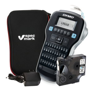 Drukarka etykiet DYMO LabelManager 160 180 dpi / do 12 mm / z zasilaczem i etui w zestawie 