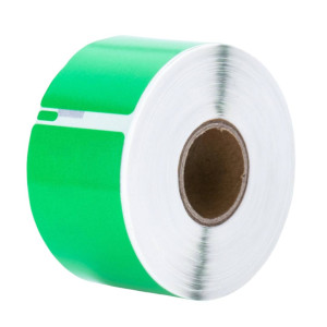 Etykiety Specmark LW-99012 36 x 89 mm 260 szt. / zielone / czarny nadruk / do drukarek etykiet DYMO LabelWriter 