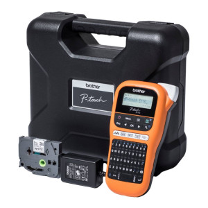 Drukarka etykiet Brother P-touch E110VP 180 dpi / do 12 mm / z walizką w zestawie 