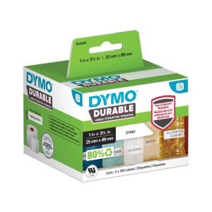 Etykiety DYMO Durable LW-1933081 89 x 25 mm 350 szt. / do do drukarek etykiet DYMO LabelWriter 