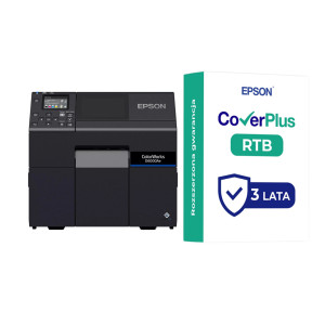 Drukarka etykiet Epson ColorWorks D6000Ae (bk) 1200 dpi / do 112 mm / PC / Mac / USB / Ethernet / gilotyna