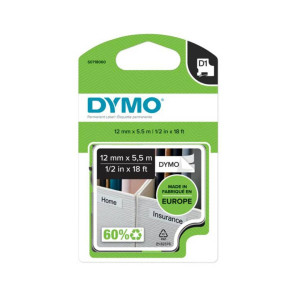Taśma poliestrowa DYMO Rhino 16959 12 mm x 5,5 m / mocny klej / do drukarek DYMO D1 