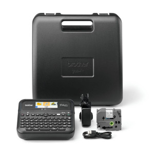 Drukarka etykiet Brother P-touch D610BT 180 dpi / do 24 mm / PC / Mac / USB / z walizką w zestawie 