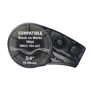 Taśma winylowa Specmark M21-750-427 19,05 mm x 4,27 m / samolaminująca / do drukarki Brady 