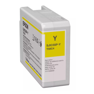 Tusz Epson SJIC55P-Y yellow / do drukarek ColorWorks D6000 i D6500