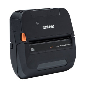 Mobilna drukarka etykiet Brother RJ4250WB 203 dpi / do 114 mm / PC / Smartfon / USB / BT / Wi-FI / MFi / AirPrint 