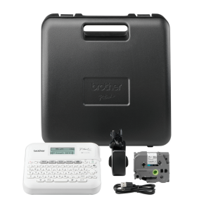 Drukarka etykiet Brother P-touch D410VP 180 dpi / do 18 mm / PC / Mac / USB / z walizką w zestawie 