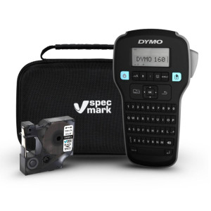 Drukarka etykiet DYMO LabelManager 160 180 dpi / do 12 mm / z taśmą D1 w zestawie 