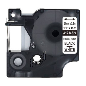 Taśma nylonowa Specmark Rhino 1734524 24 mm x 3,5 m / do drukarek DYMO D1