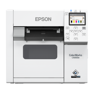 Drukarka etykiet Epson ColorWorks C4000e (mk) 1200 dpi / do 108mm / PC / Mac / USB / Ethernet 