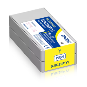 Tusz Epson SJIC22P(Y) yellow / do drukarek Epson ColorWorks C3500 
