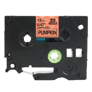 Taśma Specmark TZe-MPHC31 12 mm x 8 m/ dynia / czarny nadruk / ozdobna / do drukarek Brother P-touch
