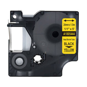 Rurka termokurczliwa Specmark Rhino 1805444 24 mm x 1,5 m ø6,0 - 11,0 mm / żółta / czarny nadruk / do drukarek DYMO D1