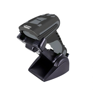 Czytnik kodów HDWR HD9100B / bezprzewodowy / kody 1D 2D / Wi-Fi / Bluetooth / skan manualny / USB / stacja ładująco-komunikacyjna / uchwyt na ściane 
