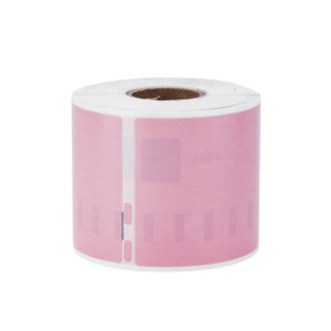 Etykiety Specmark LW-99014 54 x 101 mm 220 szt. / różowe / czarny nadruk / do drukarek etykiet DYMO LabelWriter 