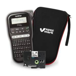 Drukarka etykiet Brother P-touch H110 180 dpi / do 12 mm / z walizką w zestawie 