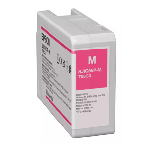 Tusz Epson SJIC55P-M magenta / do drukarek ColorWorks D6000 i D6500