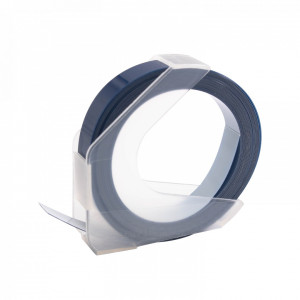 Taśma Specmark S0898260 9 mm x 3 m / ciemno niebieska / do wytłaczarki DYMO Omega 