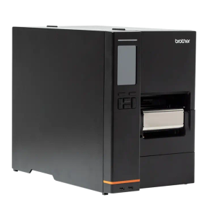 Drukarka etykiet Brother TJ 4422TN termiczna i termotransferowa 203 dpi / do 114mm / LCD dotykowy / PC / Mac / USB / USB HOST / Ethernet / RS232 / z nawijak wew. w zestawie 