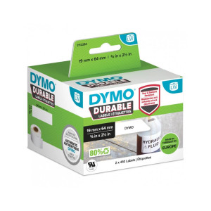 Etykiety DYMO Durable LW-1933085 64 x 19 mm 400 szt. / do do drukarek etykiet DYMO LabelWriter 