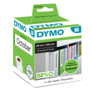 Etykiety DYMO LW-99019 59 x 190 mm 110 szt. / do drukarek etykiet DYMO LabelWriter 
