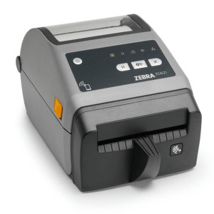 Drukarka etykiet Zebra ZD621D 203dpi / do 104mm / PC / Mac / BTLE5 / USB / USB HOST / Ethernet / RS232 + czujnik pobrania etykiet i gilotyna 