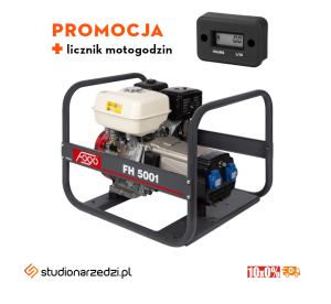 FOGO FH 5001 - agregat prądotwórczy 3,8 kW / 230 V - silnik HONDA