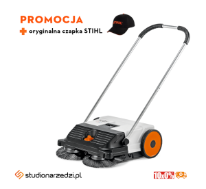 Stihl KG 550 Zamiatarka, proste i szybkie zamiatanie