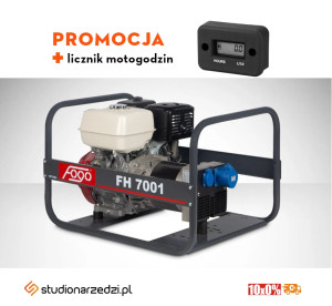 FOGO FH 7001 - agregat prądotwórczy 5,6 kW / 230 V - silnik HONDA