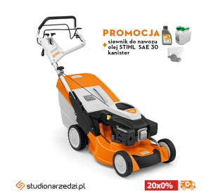 Stihl RM 650 VS, Kosiarka spalinowa z hamulcem noża.