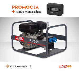 FOGO F 7001 - agregat prądotwórczy 6,2 kW / 230 V
