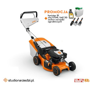 Stihl RM 248 Kosiarka spalinowa idealna do ogrodu - BEZ NAPĘDU