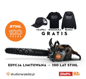Stihl MS 500i Pilarka spalinowa - EDYCJA LIMITOWANA 100 LAT STIHL