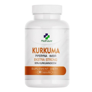 Medfuture Kurkuma + Piperyna + Imbir 60 kapsułek - Studio Zielarskie