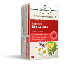 Herbapol Kraków Dla gardła 20 saszetek - Studio Zielarskie