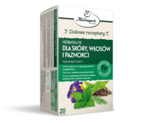 Herbapol Kraków Dla skóry, włosów i paznokci 20 saszetek - Studio Zielarskie