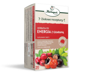 Herbapol Kraków Energia z guaraną 20 saszetek - Studio Zielarskie