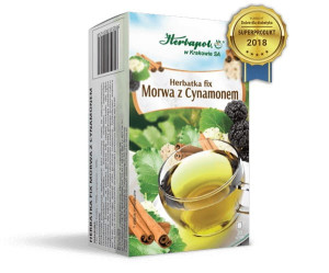 Herbapol Kraków Morwa z cynamonem 20 saszetek - Studio Zielarskie