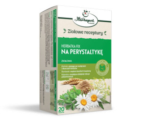 Zioła na jelita. Herbapol Kraków NA PERYSTALTYKĘ 20 saszetek