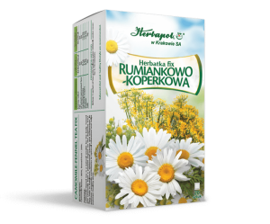 Herbapol Kraków RUMIANKOWO-KOPERKOWA 20 saszetek - Studio Zielarskie