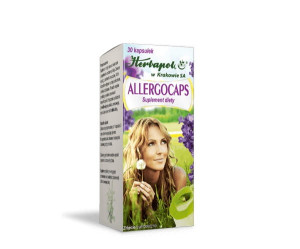 Herbapol Kraków Allergocaps 30 kapsułek - Studio Zielarskie